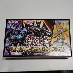Yu-Gi-Oh! Near Mint Legendary Hero Decks Collector’s Box Set. - Image 1