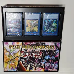 Yu-Gi-Oh! Near Mint Legendary Hero Decks Collector’s Box Set. - Image 2