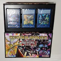 Yu-Gi-Oh! Near Mint Legendary Hero Decks Collector’s Box Set. - Image 3
