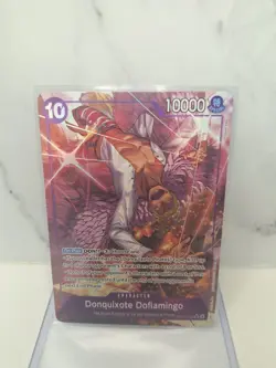 One Piece Donquixote Doflamingo OP14-069 SR ALT ART - Image 1