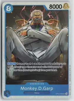 One Piece TCG Monkey.D.Garp SR OP12-056 Legacy of the Master English - Image 1