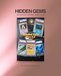 HiddenGems Pokemon Graded Card Box - PSA/CGC/BGS Slabs all Grades #1 - Image 1