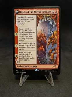 Fable of the Mirror-Breaker (Showcase) Kamigawa: Neon Dynasty Regular NM - Image 1