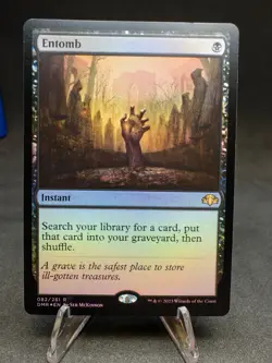 Entomb Dominaria Remastered Foil NM - Image 1