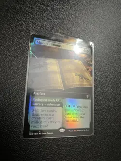 Monster Manual (Extended Art) Commander Legends: Battle for Baldur's Gate Foil - Image 2