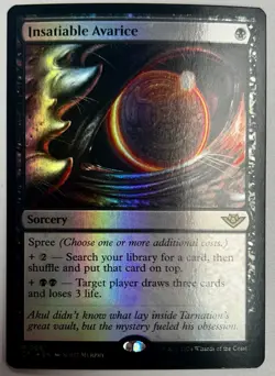 Insatiable Avarice Outlaws of Thunder Junction Foil - Image 1