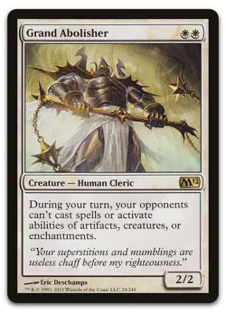 Grand Abolisher #19 (LP) Magic 2012 (M12) M12 Magic MTG - Image 1