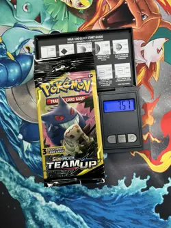 Pokemon Team Up 3 Card Mini Long Booster Pack Gengar Mimikyu Factory Sealed 7.57 - Image 1