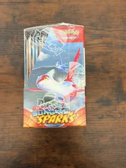 Pokemon TCG Scarlet & Violet Surging Sparks Booster Box (Corner Creasing) - Image 3