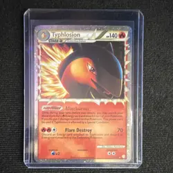 Pokemon Typhlosion Heartgold & Soulsilver 110/123 Rare Holo HP 140 2010 EN - Image 1