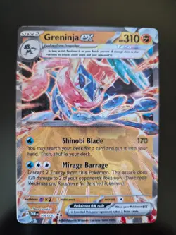 Pokemon TCG - Metal Card - Greninja EX 106/167 - Image 1