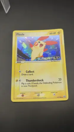 Plusle 39/106 Pokemon Emerald Reverse Holo - (Stamped) - Image 3