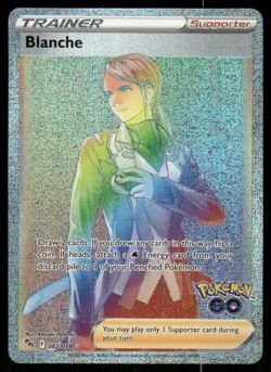 Pokemon Cards Blanche 082/078 Pokemon GO Rare Rainbow NM - Image 1