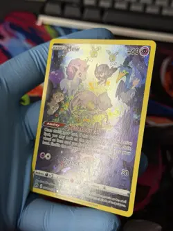 Pokemon Mew TCG Ultra Rare Holo Card Crown Zenith: Galarian Gallery #GG10/GG70 - Image 2