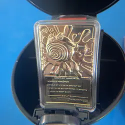 Vintage Pokemon Poliwhirl #61 23K Gold Plated Card w/ Box & COA - Image 3