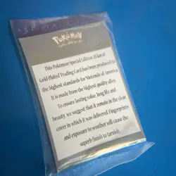 Vintage Pokemon Poliwhirl #61 23K Gold Plated Card w/ Box & COA - Image 5
