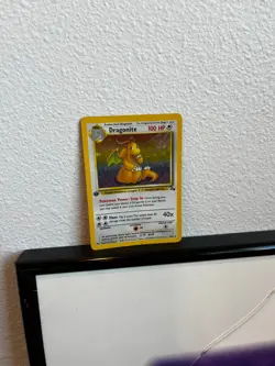 Dragonite Fossil First Edition 4/62 Pokemon Holo LP - Image 5
