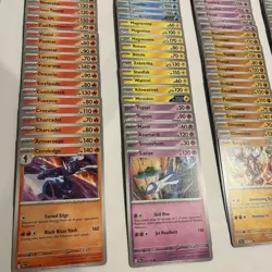 Pokemon Surging Sparks Complete Common / Uncommon Non Holo Set X149 Cards NM - Image 3