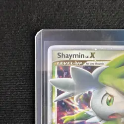 Pokemon Shaymin LV.X Platinum 127/127 Rare Holo Level Up Grass HP 110 2009 EN - Image 3