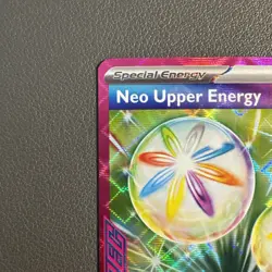 Pokemon TCG Neo Upper Energy 162/162 Temporal Forces NM Ace Spec - Image 3