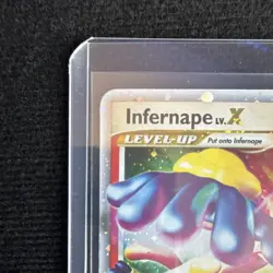 Pokemon Infernape LV.X Diamond & Pearl DP10 Ultra Rare Holo Fire HP 120 2007 EN - Image 3