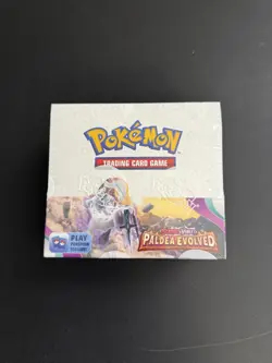 Pokemon TCG Paldea Evolved Booster Box BRAND NEW SEALED - Image 1