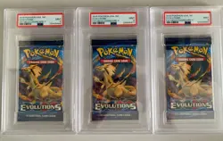 [PSA 9] 2016 Pokemon XY Evolutions Booster Pack Mega Charizard Artwork Mint - Image 4