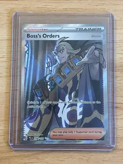 Pokemon TCG: Paldea Evolved - Boss's Orders - Ultra Rare - 248/193 Full Art Holo - Image 1