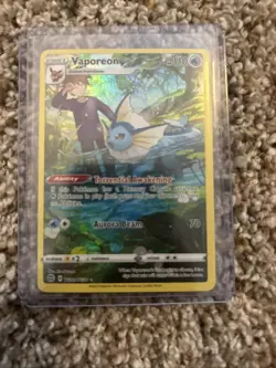 Pokemon Vaporeon TCG TG02/TG30 Brilliant Stars Trainer Gallery Ultra Rare Holo - Image 1