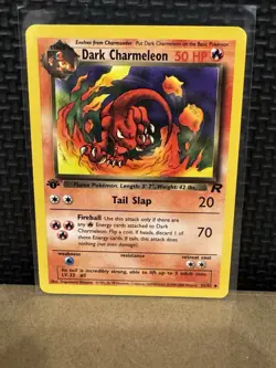 2000 Pokemon Team Rocket - 1st Edition - Dark Charmeleon 32/82- Ungraded - Image 1