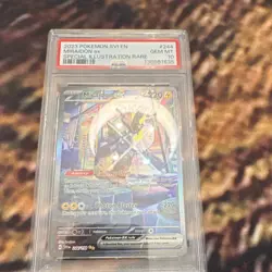 2023 Pokemon SV01 Miraidon EX 244/198 Special Illustration Rare Holo PSA 10 - Image 1
