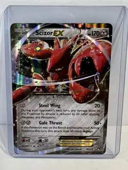 Pokemon TCG Scizor-EX BREAKPoint 76/122 Holo Holo Rare EX NM - Ungraded - Image 2