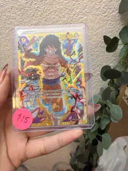One Piece Monkey.D.Luffy OP09-119 Secret Rare Emperors in the New World NM - Image 2