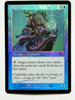 Cephalid Broker Odyssey Foil Magic The Gathering MTG Single Card - Image 1