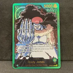 MINT Condition Hody Jones Alt Art Leader OP06-020 One Piece English Card - Image 1