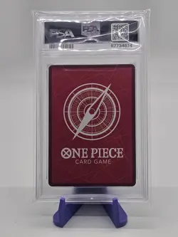 One Piece Card Game TCG OP04-020 Issho Alt Art Leader PSA 10 - Image 2