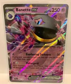 Banette ex 088/198 Double Rare Card -Scarlet & Violet Set - Pokemon TCG - NM - Image 1