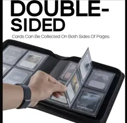 Green -Toploader Binder | Holds 112 Toploaders | 4 Pocket Top Loader Card Binder - Image 2