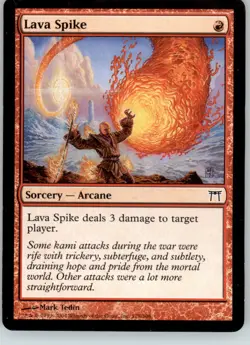 Lava Spike - Champions of Kamigawa - 178 - Normal MP - Image 1