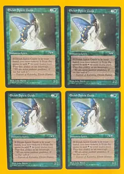 MTG ELVISH SPIRIT GUIDE (x4) Alliances (OldManMTG 009-909) - Image 1