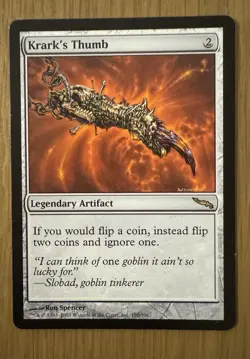 MTG Krark's Thumb Mirrodin Regular NM - Image 1