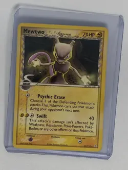 Pokemon TCG Mewtwo EX Holon Phantoms 24/110 Regular Rare - Image 1
