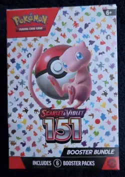 Pokemon Scarlet & Violet 151 Booster Bundle Box 6 Packs English MPN 290-85321 - Image 1
