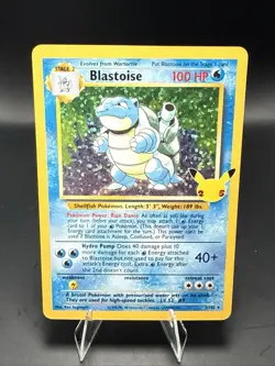 Pokemon TCG Blastoise Celebrations: Classic Collection 2/102 Holo Holo Rare A - Image 2