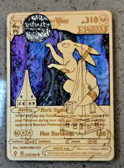 🔥 Pokemon WOOD Umbreon VMAX Evolving Skies Alt Art Moonbreon NM 215/203 🔥 RARE - Image 1
