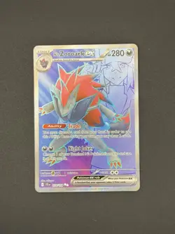 Pokemon N's Zoroark ex 175/159 Sv09: Journey Together Holo - Image 1
