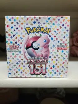 Pokemon 151 Japanese Booster Box Factory Sealed US seller With Shrink READ - Image 1