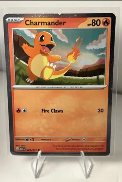 Pokemon Ascended Heroes Charmander 20/217 Cosmo Holo Promo - Image 1