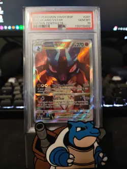 2023 Pokemon Crown Zenith ETB Lucario Vstar- Psa 10 - Image 1
