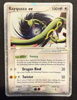 2003 Pokemon Nintendo Black Star Promos Rayquaza ex #039 - Image 1